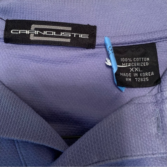 🔴 GOLF LAS VEGAS Carnoustie Polo  LAKE LAS VEGAS THE FALLS XXL PURPLE COTTON - Picture 4 of 8